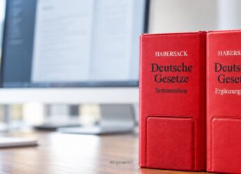 KI-generierte Darstellung: Habersack Deutsche Gesetze und Sartorius Verfassungs- und Verwaltungsgesetze